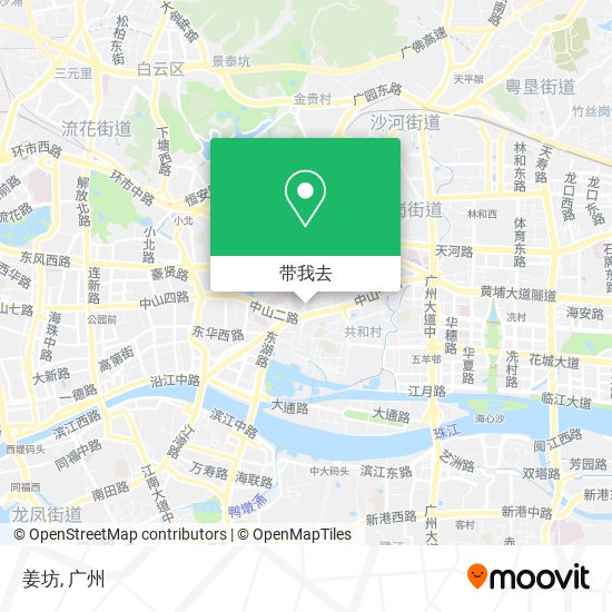 姜坊地图