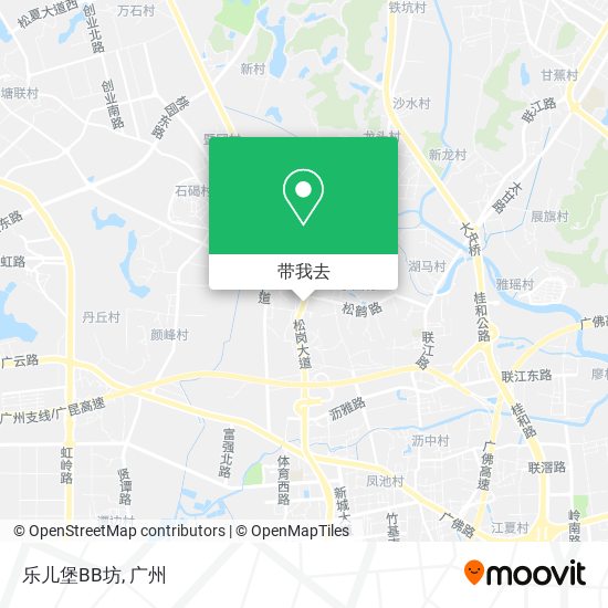 乐儿堡BB坊地图