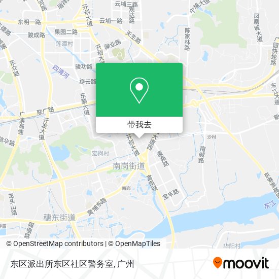 东区派出所东区社区警务室地图