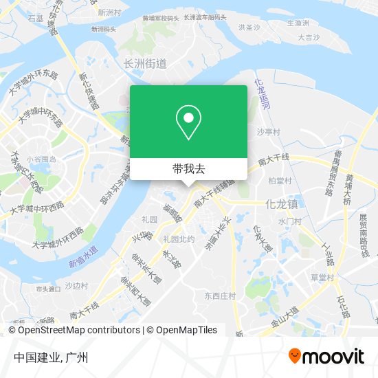 中国建业地图