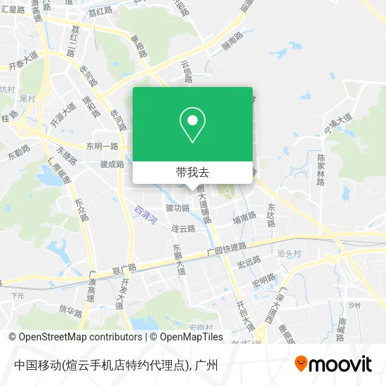 中国移动(煊云手机店特约代理点)地图