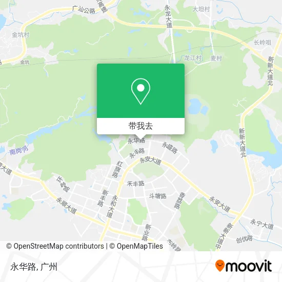 永华路地图