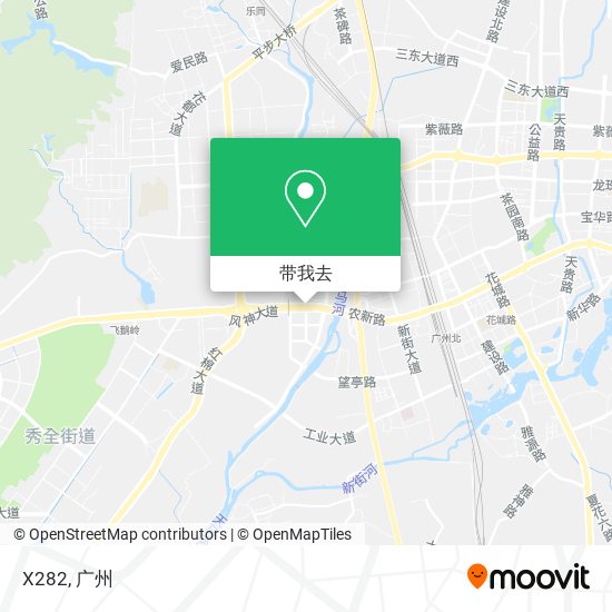 X282地图