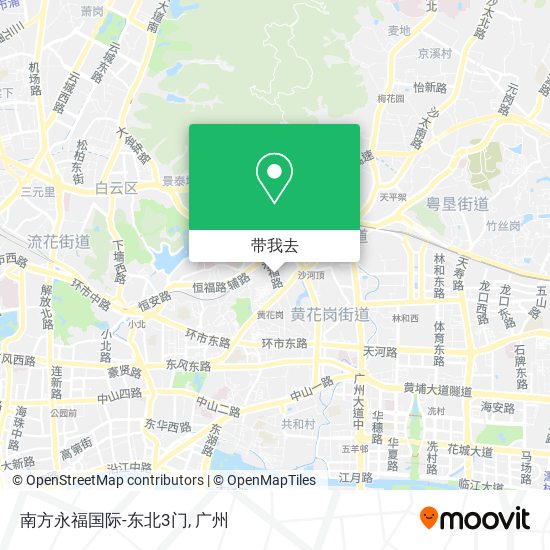 南方永福国际-东北3门地图
