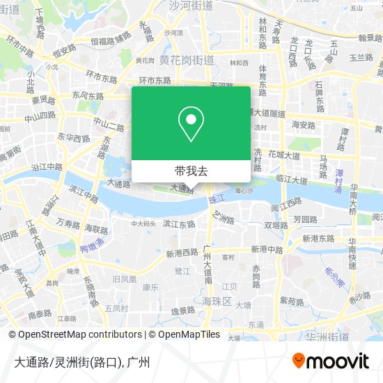 大通路/灵洲街(路口)地图