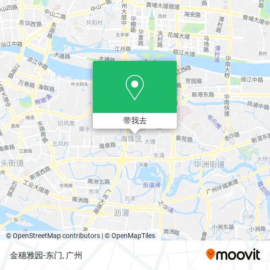 金穗雅园-东门地图