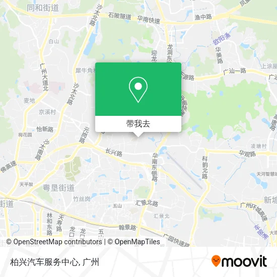 柏兴汽车服务中心地图