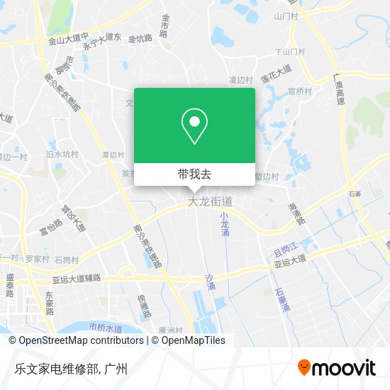 乐文家电维修部地图