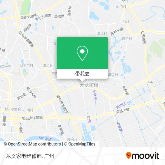 乐文家电维修部地图