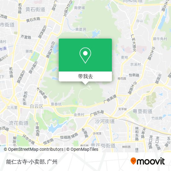 能仁古寺-小卖部地图