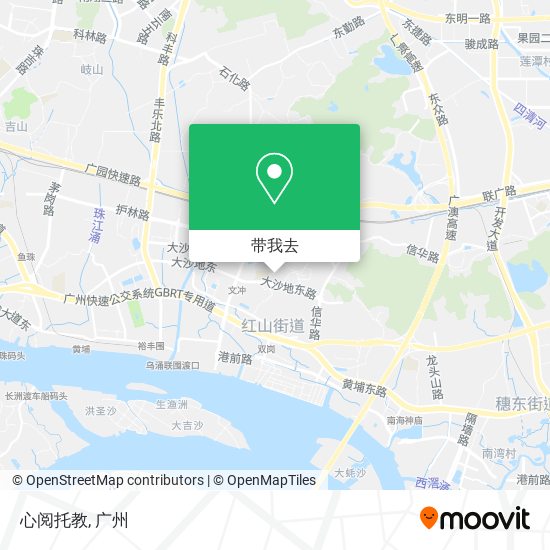 心阅托教地图