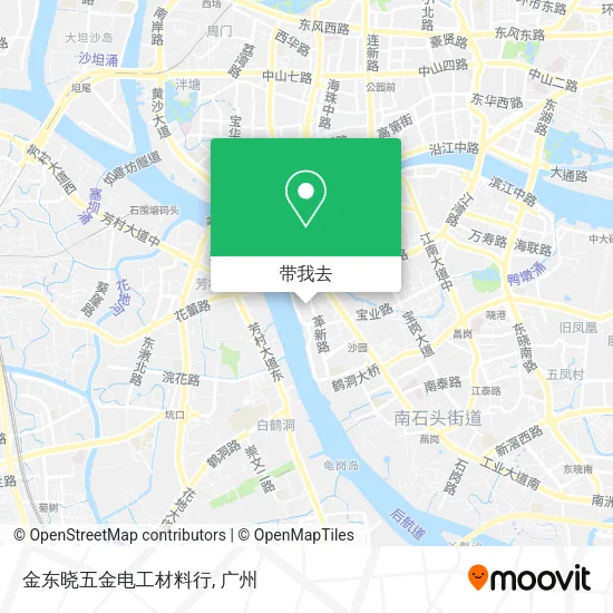 金东晓五金电工材料行地图