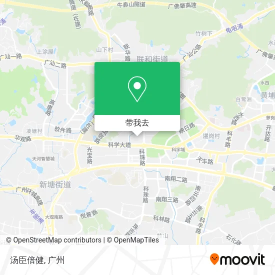 汤臣倍健地图