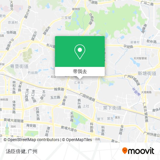 汤臣倍健地图