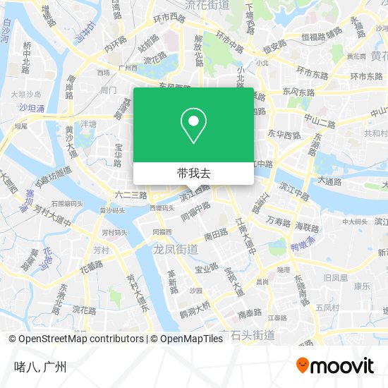 啫八地图