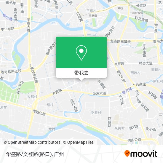 华盛路/文登路(路口)地图