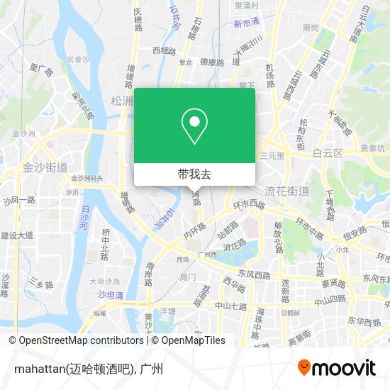 mahattan(迈哈顿酒吧)地图