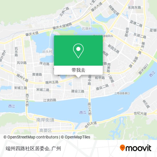 端州四路社区居委会地图