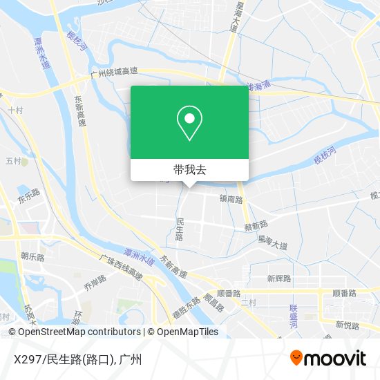 X297/民生路(路口)地图