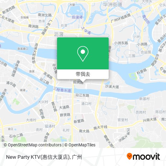New Party KTV(惠信大厦店)地图