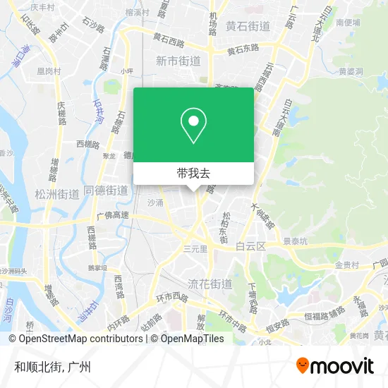 和顺北街地图