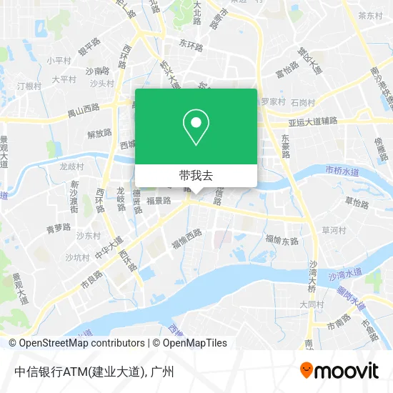 中信银行ATM(建业大道)地图