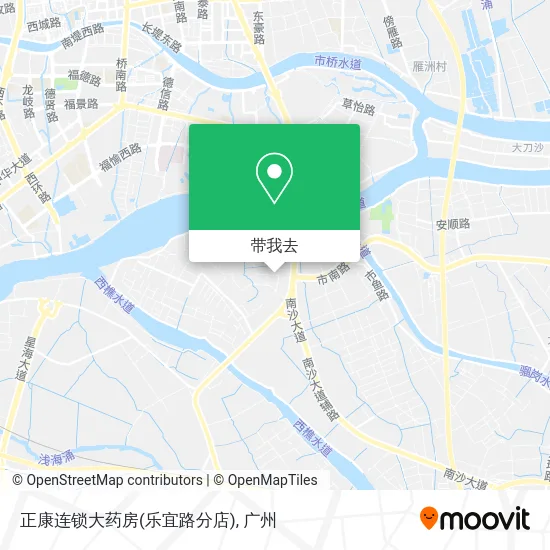 正康连锁大药房(乐宜路分店)地图