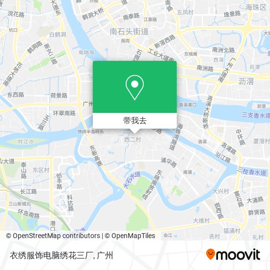 衣绣服饰电脑绣花三厂地图