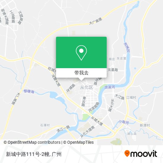新城中路111号-2幢地图