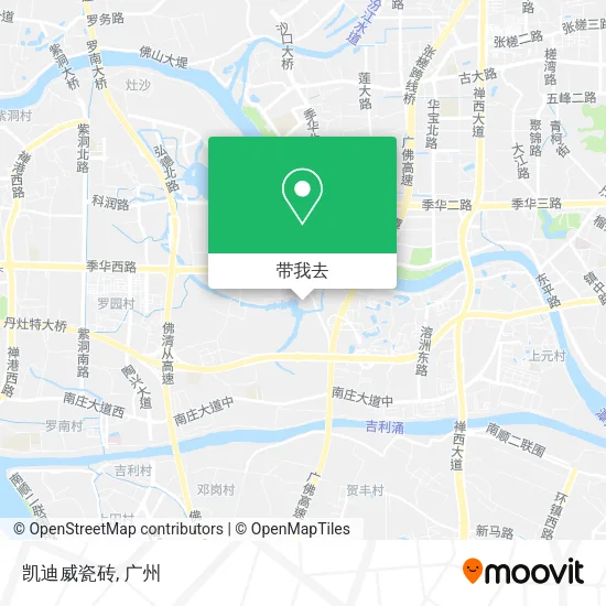 凯迪威瓷砖地图