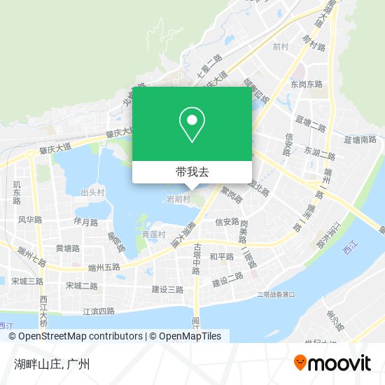 湖畔山庄地图