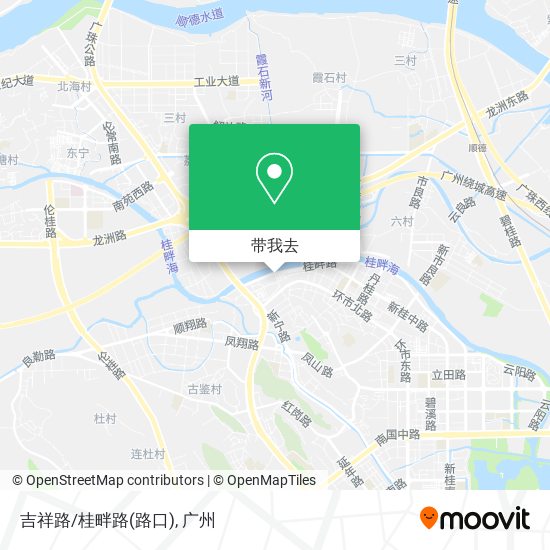 吉祥路/桂畔路(路口)地图