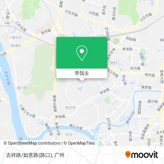 吉祥路/如意路(路口)地图