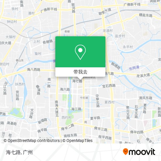 海七路地图