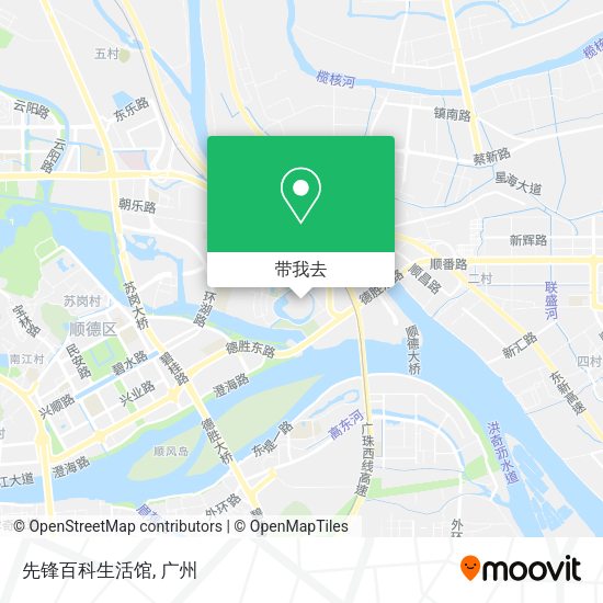 先锋百科生活馆地图