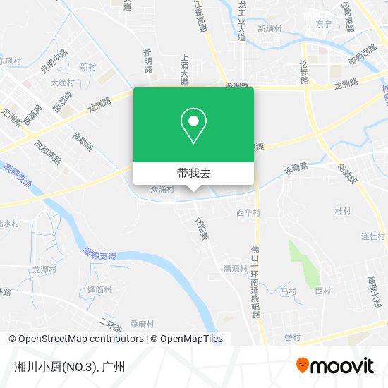 湘川小厨(NO.3)地图