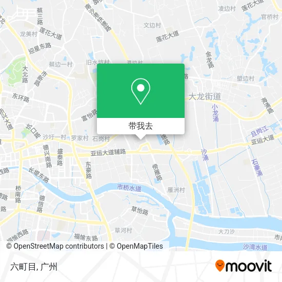 六町目地图
