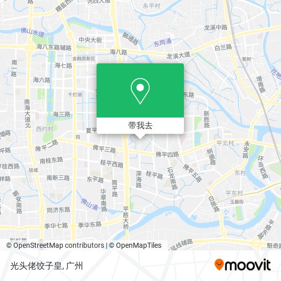 光头佬饺子皇地图