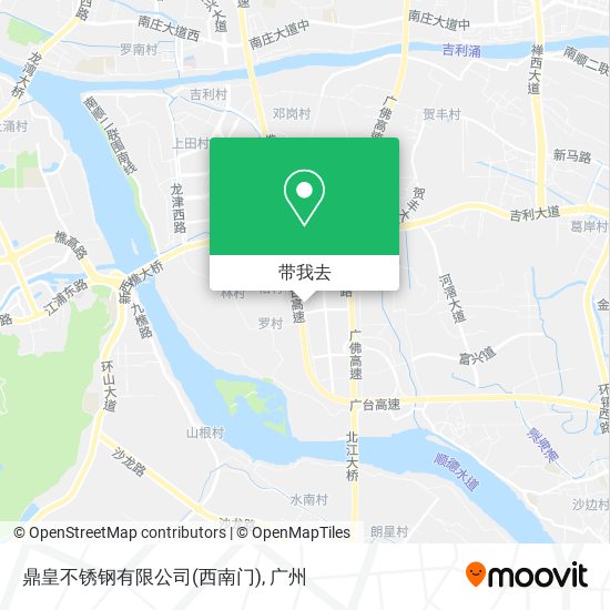 鼎皇不锈钢有限公司(西南门)地图