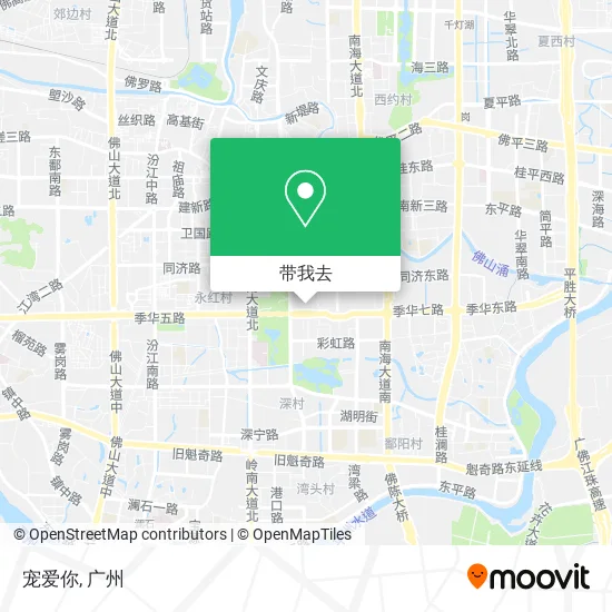 宠爱你地图