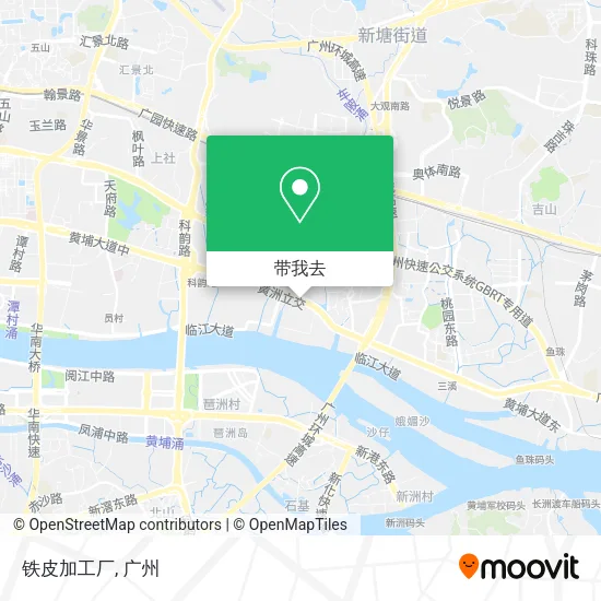 铁皮加工厂地图
