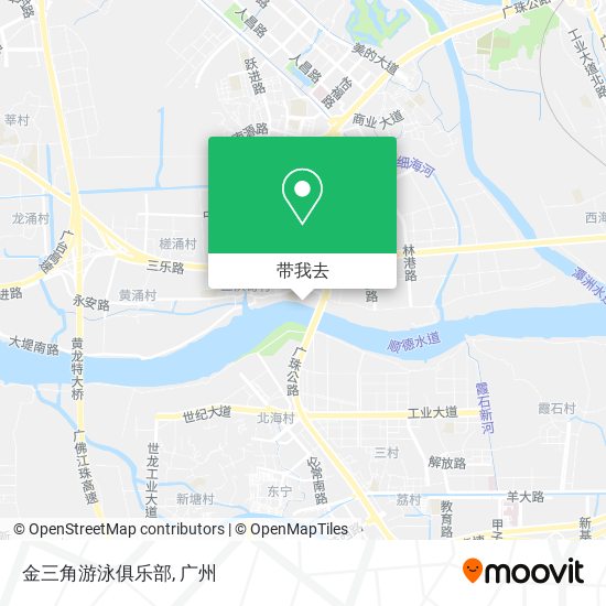 金三角游泳俱乐部地图