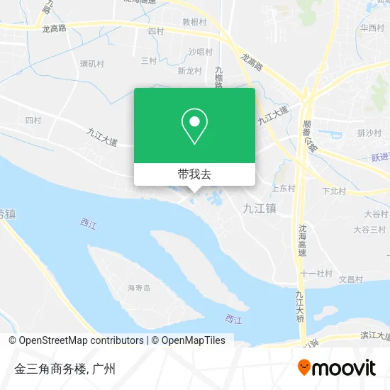 金三角商务楼地图