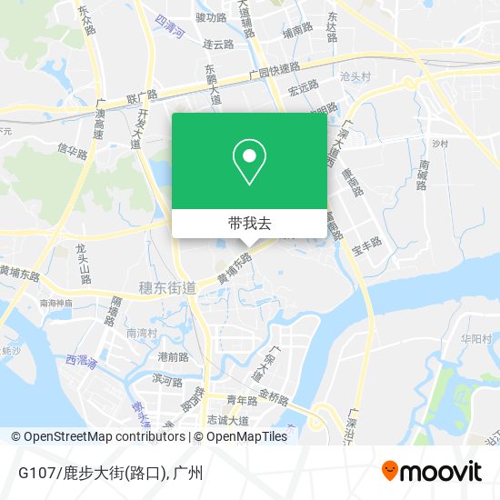 G107/鹿步大街(路口)地图