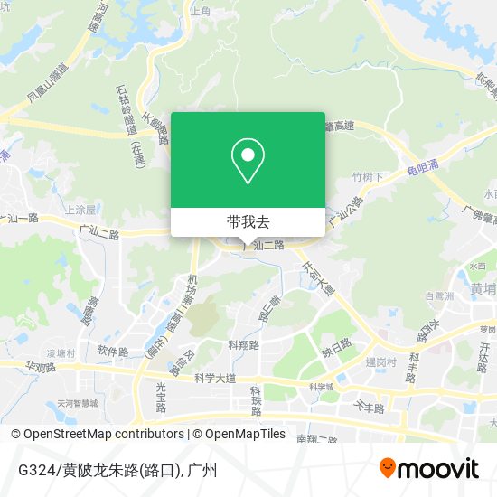 G324/黄陂龙朱路(路口)地图