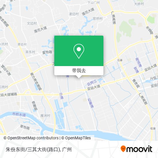 朱份东街/三其大街(路口)地图