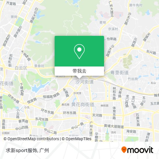 求新sport服饰地图