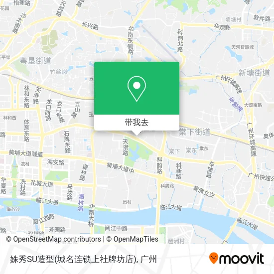 姝秀SU造型(城名连锁上社牌坊店)地图
