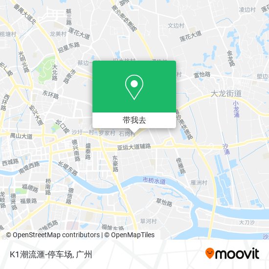 K1潮流滙-停车场地图
