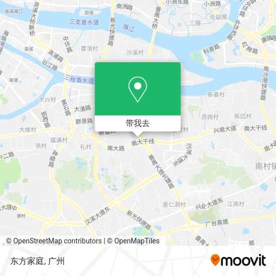 东方家庭地图